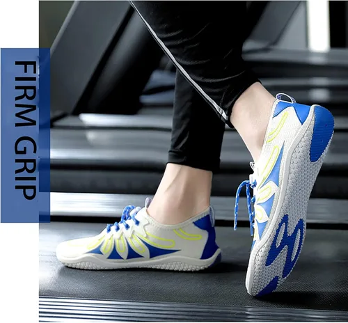 Vista 6 de Yapoly Zapatos acuáticos para hombres y mujeres, zapatos de natación para adultos, zapatos descalzos, zapatos de playa, zapatos de yoga, zapatos