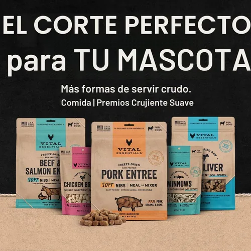 Vista 12 de Vital Essentials Alimento liofilizado para perros, puntas crujientes