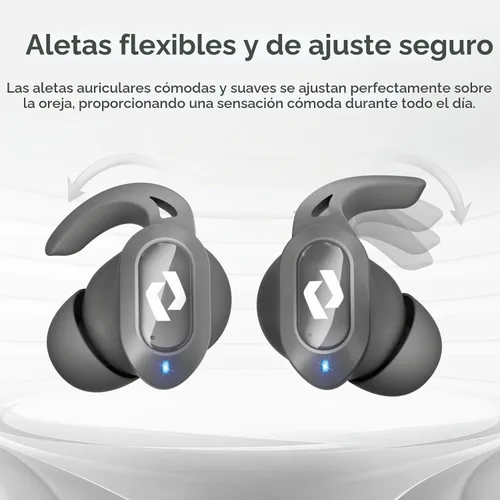 Vista 2 de Auriculares inalámbricos Bluetooth Auriculares estéreo con micrófono
