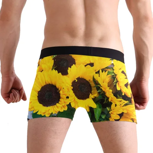 Vista 3 de ZZKKO Ropa interior elástica para hombre, calzoncillos tipo bóxer transpirables para deportes de verano