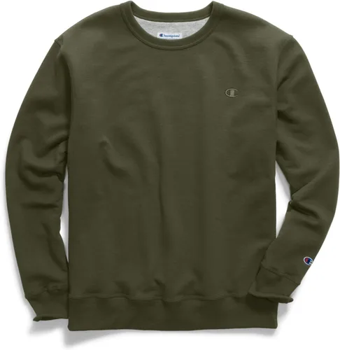 Vista 165 de Champion Sudadera de forro polar de peso medio con cuello redondo para hombre (regular o grande y alto)