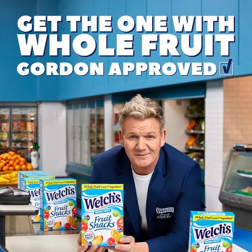 Vista 4 de Welch's Paquete de aperitivos de frutas, frutas mixtas y bayas y cerezas, sin gluten, paquete a granel, bolsas individuales de una sola porción, 0.8