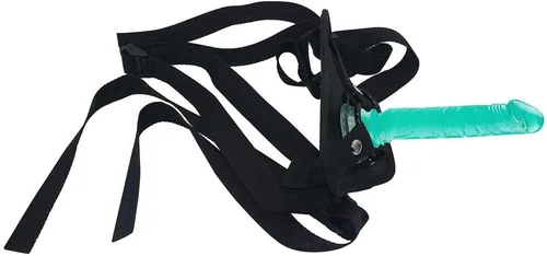 Vista 3 de Tamaño pequeño de 5 pulgadas, doble placer, para parejas, cintura ajustable, juguetes suaves y suaves para mujeres y hombres, juego de entrenamiento