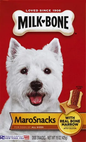 Vista 14 de Milk-Bone Galletas para Perros con Sabor a Mantequilla de Maní con Saborizantes Naturales y Artificiales - Golosinas Crujientes para Perros - 7