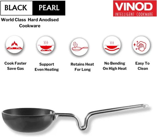 Vista 3 de Vinod Tadka Pan - 0.128 in de grosor - anodizado duro (grande)