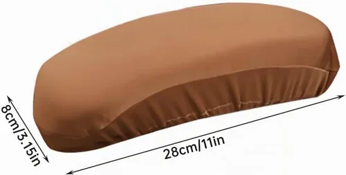 Vista 5 de Kakalote Fundas para reposabrazos de silla de oficina, 1 par, elásticas para silla de computadora, fundas elásticas para sillas de escritorio