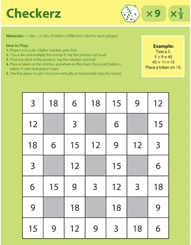 Vista 9 de Didax Recursos educativos Juegos de dados para el dominio de la multiplicación Medio