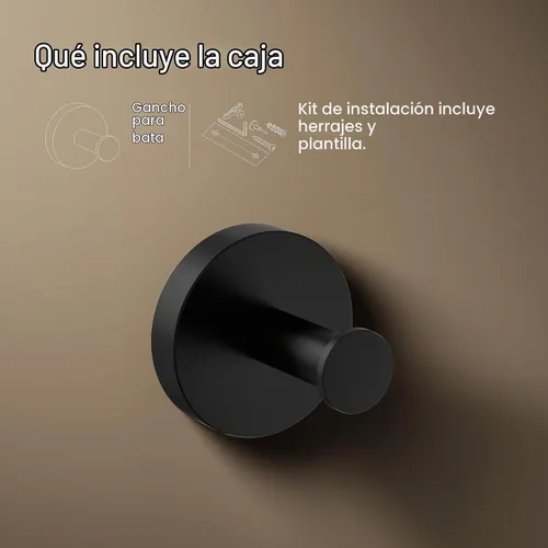 Vista 9 de Kohler 27290-BL Elate® - Gancho para bata, color negro mate