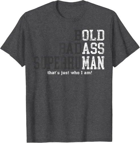 Vista 24 de Camiseta divertida con frase de viejo gracioso, regalo de cumpleaños para papá, Día del Padre Negro