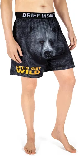Vista 16 de BRIEF INSANITY Funny & Comfy Boxer Shorts and Pajama Pants for Men & Women Novelty Graphic Underwear & Loungewear