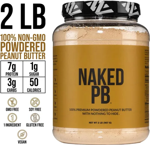Vista 4 de NAKED Paquete de proteína alimentada con pasto PB: 2LB de cabra y 2LB PB