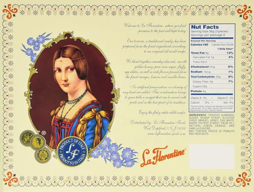 Vista 2 de Caja de surtido de Torrone La Florentine 7.62oz