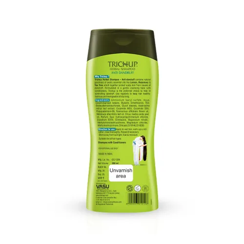 Vista 5 de Trichup Champú anticaspa (6.8 fl oz x 3) (paquete de 3)