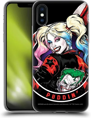 Vista 36 de Head Case Designs Funda de gel suave con licencia oficial de Batman DC Comics Bubblegum Harley Quinn Graphics compatible con Apple iPhone 7