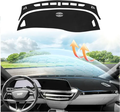 Vista 49 de CARTIST Cubierta de tablero Compatible con Toyota 4Runner 2010-2023 2024 Cubierta de tablero para 4Runner Accesorios Alfombra antideslizante