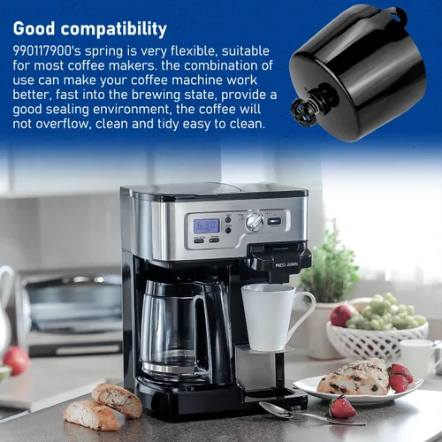 Vista 7 de Cesta de café de repuesto 990117900 para modelos Hamilton Beach 49980 49980A 49980Z 49983 49983S