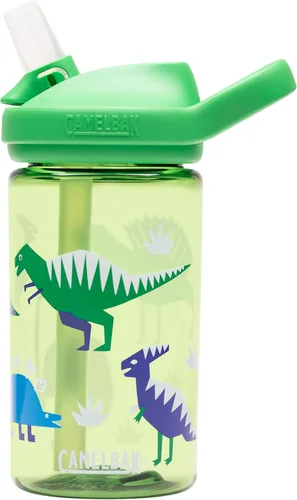 Vista 11 de CamelBak Eddy+ Kids Water Bottle with Bite Valve Straw, Leak‑Resistant Easy Sip Design for Everyday Hydration, 14oz Kids