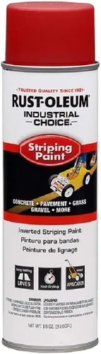 Vista 5 de Rust-Oleum 1677838 S1600 System - Pintura de rayas invertidas, 18 onzas, color negro