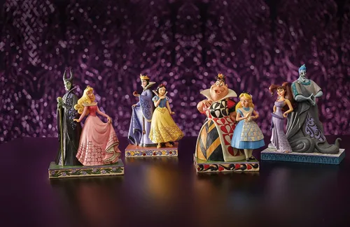 Vista 2 de Enesco Disney Traditions by Jim Shore Snow White and the Evil Queen, 8.25 pulgadas, multicolor