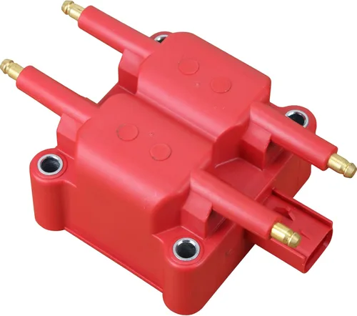 Vista 2 de AIP Electronics Dragon Fire - Paquete de bobinas de encendido de alto rendimiento compatible con Dodge Ram Jeep Mini Cooper 1995-2010 Mitsubishi