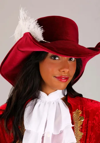 Vista 3 de Disfraz Deluxe de Capitán Garfio para Mujer Multicolor