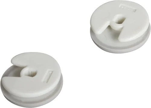 Vista 2 de Timorn Tapa de palanca analógica 3D de repuesto para controlador 3DS 3DS 3DSLL 3DSXL (blanco)