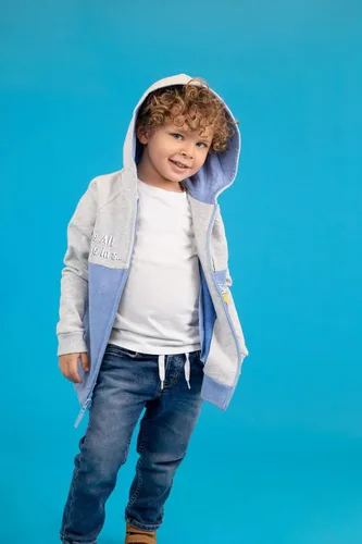 Vista 2 de Letras por Lennon y McCartney Fleece Zip-Up Hoodie