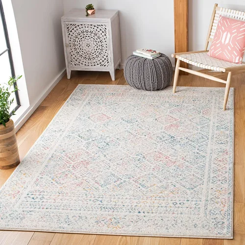 Vista 221 de Safavieh - Alfombra decorativa de la colección Tulum, modelo TUL264F, estilo marroquí, bohemio y desgastado, no suelta pelusa, para sala, vestíbulo