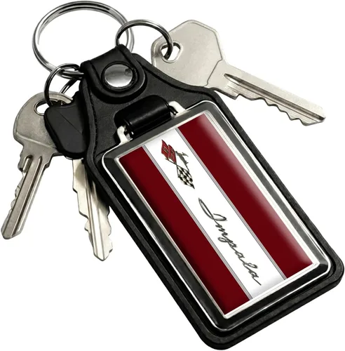 Vista 49 de Brotherhood Car Key Chain for Impala - Classic Models Keychain for Men and Oro olímpico - Guión de 1969