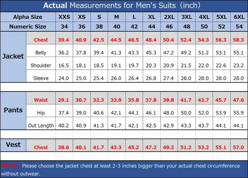 Vista 5 de Wangyue Trajes de 3 piezas para hombre, trajes ajustados para hombres, traje de doble botonadura para hombre, trajes de fiesta de graduación, trajes
