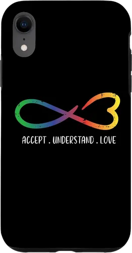 Vista 8 de Funda para iPhone 15 Autism Infinity Accept Understand Awareness Men Women Kids