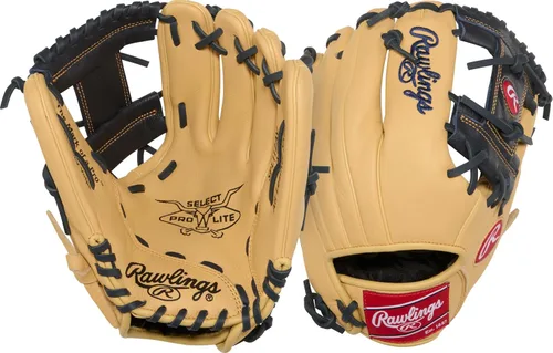 Vista 9 de Rawlings Guante de béisbol juvenil Select PRO LITE Modelos Pro Player Tamaños 10.5 a 12.25 pulgadas Múltiples estilos