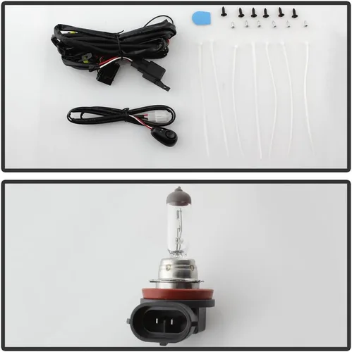 Vista 4 de ACANII - Para reemplazo 2013 2014 2015 Chevy Spark parachoques antiniebla luces de conducción lámparas w/interruptor montaje conductor y pasajero