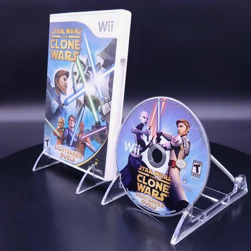 Vista 2 de Star Wars the Clone Wars Lightsaber Duels - Nintendo Wii