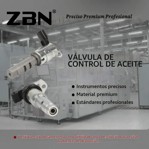 Vista 6 de Temporización variable de la válvula del control de aceite VVT de ZBN 15330-28020 917-020 TS1075
