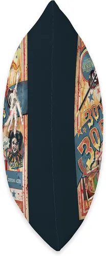 Vista 2 de Halloween Horror Nights HHN Jack The Clown - Almohada (16 x 16 pulgadas), multicolor