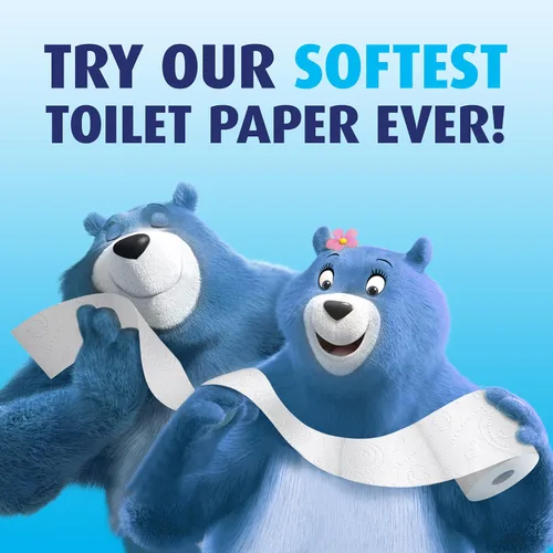 Vista 4 de Charmin Papel de baño ultra suave 16 rollos dobles = 32