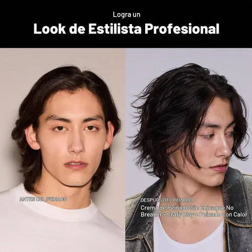 Vista 4 de Sebastian Craft arcilla remoldable mate texturizer Unisex, 1.7 onzas Arcilla para peinar el cabello para una sujeción natural 1.7 oz