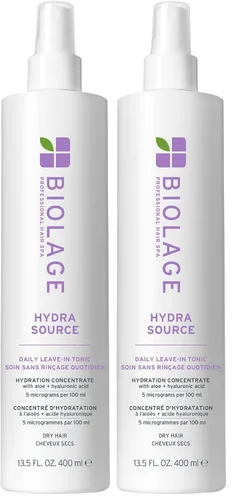 Vista 14 de Biolage Hydra Source Daily Leave-In Tonic - Moisturizes & Detangles, Blowout Primer, Heat Protectant & Detangler