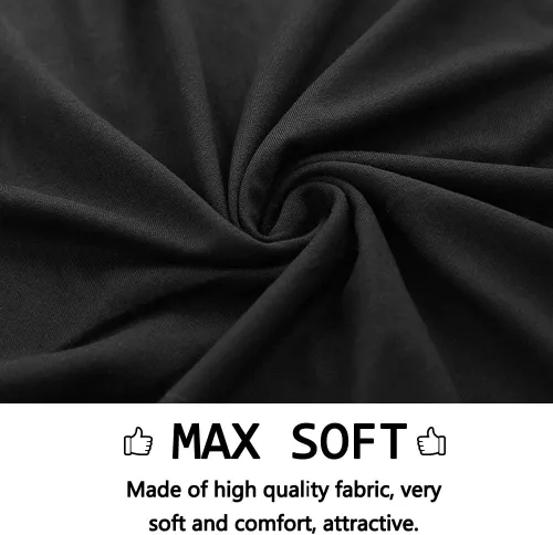 Vista 4 de Fundas elásticas para sillas de comedor, XL/extragrandes, extraíbles y lavables, suaves, de Spandex extra grande para sillas de comedor para cocina