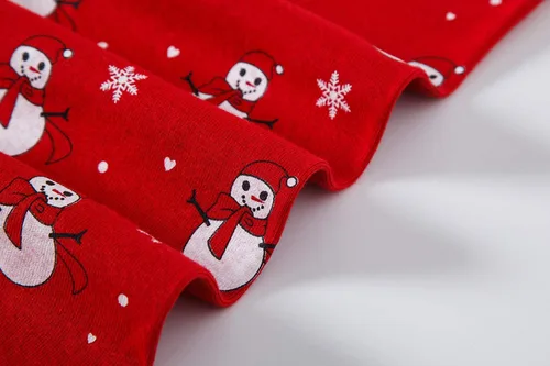 Vista 7 de Babyroom Pijama de algodón a juego de 4 piezas para niñas pequeñas y muñecas a juego