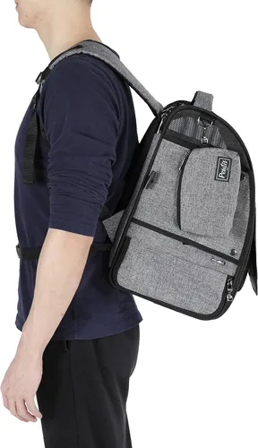 Vista 9 de Petsfit Transportador de pájaros de tamaño mediano con cuenco de acero inoxidable, mochila de loro incluye bandeja deslizante para una fácil