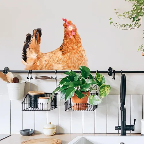 Vista 15 de Calcomanías de pared con estampado de vaca, calcomanías de automóvil, regalos para amantes de las vacas para niñas, niños, dormitorio, cuarto