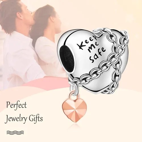 Vista 3 de Annmors Jewelry Family Charms for Woman-925 Sterling Silver Dangle Pendant Bead with Cubic ZirconiaGirl Jewelry Beads DIY Gifts for Women Bracelet