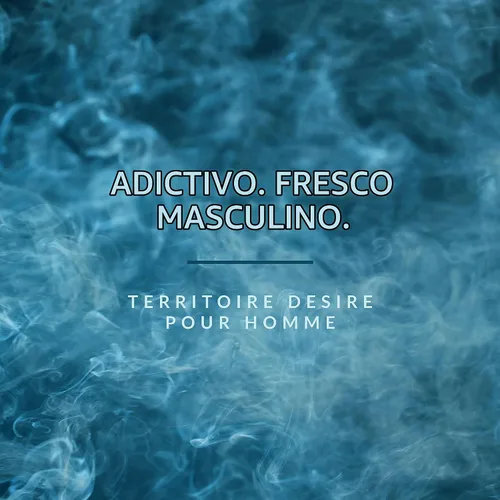 Vista 2 de Territoire Classic Desire Eau de Parfum, perfume fresco para hombre, 3.4 fl Aroma Fougère fresco menta, limón y manzana verde lavanda y tonka