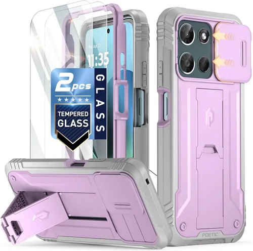 Vista 18 de Poetic Revolution - Funda para Motorola Moto G 5G 2023 [no para la versión 2022], [probada contra caídas de grado militar de 20 pies], funda