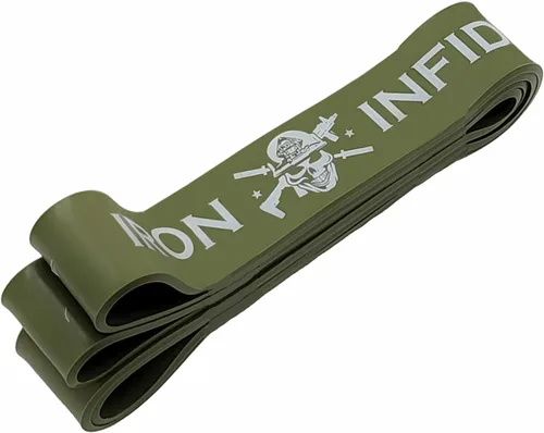Vista 10 de Bandas de asistencia para dominadas – Juego de bandas de resistencia para hombres, ejercicio, entrenamiento, fitness, fuerza, levantamiento