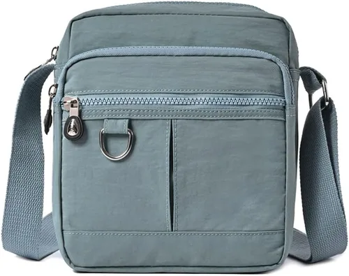 Vista 27 de Bolso cruzado de nailon casual, impermeable, ligero, para mujer