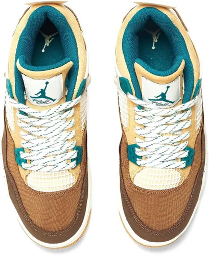Vista 3 de Jordan unisex-child Jordan Little Kid's 4 Retro Cacao WowGeode Teal (Fb2213 200) Preschool
