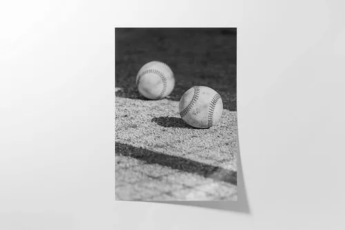 Vista 6 de Impresiones artísticas de pared de béisbol, póster de béisbol individuales (11 x 14) sin marco, decoración de sala de béisbol para hombres, niños